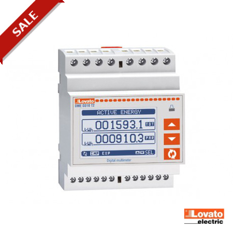 DMED310F100 LOVATO KIT DI CONTATORE DIGITALE MID TRIFASE CON E SENZA NEUTRO E TRASFORMATORI DI CORRENTE CLAS..