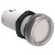 LPMLA7 LOVATO INDICATORE LUMINOSO MONOBLOCCO A LED A LUCE FISSA Ø22MM SERIE PLATINUM, TRASPARENTE, 12VAC/DC