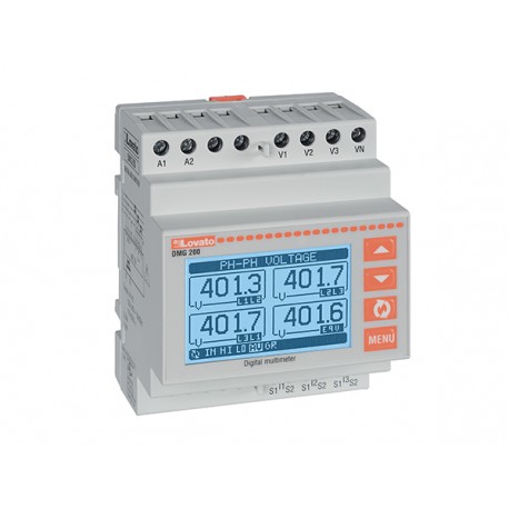 DMG200L01 LOVATO Instruments de mesure numériques modulaires, Multimètres modulaires à afficheur ACL, non ex..