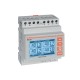 DMG210L01 LOVATO MODULAR LCD MULTIMETER, NON EXPANDABLE, GRAPHIC 128X80 PIXEL LCD, RS485 PORT, AUXILIARY SUP..