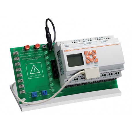 LRDDEM20RD024 LOVATO TRAINING KIT WITH LRD20RD024 MOUNTED ON INPUTS/OUTPUTS SIMULATION BOARD