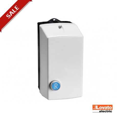 M2R0251222060B2 LOVATO Arrancadores directos, Arrancadores con pulsador de Rearme, 23A MAX (11KW AT 400V), I..