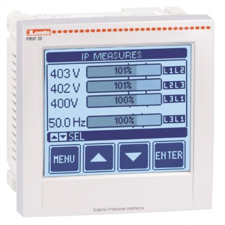 PMVF30D048 LOVATO INTERFACE PROTECTION SYSTEM UNITS COMPLIANT WITH ITALIAN STANDARD CEI 0-16, AUGUST 2017 ED..