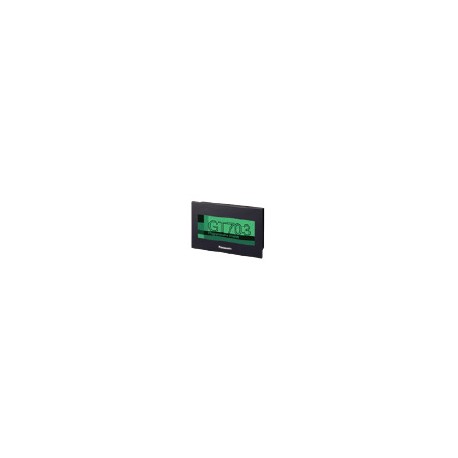 AIG703WMN1B5 PANASONIC GT703 Touchscreen, 3.8quot, 64 graustufen, 480x192 punkte, Ethernet  RS232  mini-USB prog