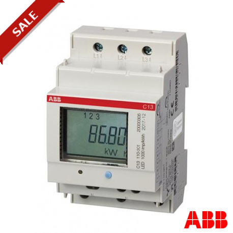 C13 110-301 2CMA103575R1000 - ABB - C13 110-301 IEC Medidor de energia elétrica
