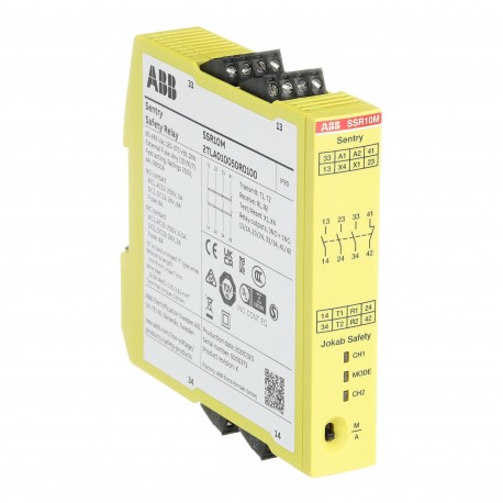 2TLA010050R0100 ABB Sentry SSR10M 85-265 VAC/120-275 VDC