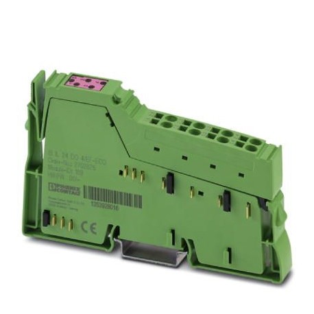 IB IL 24 DO 4/EF-ECO 2702825 PHOENIX CONTACT Inline, Módulo de salida digital, Salidas digitales: 4, 24 V DC..