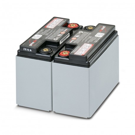 UPS-BAT-KIT-WTR 2X12V/13AH 2908368 PHOENIX CONTACT Fonte de alimentação ininterrupta da bateria de reposição