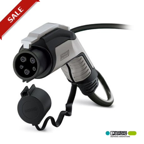 EV-T1G3K-1AC32A-5,0MES-WALLBOX 1628008 PHOENIX CONTACT AC-Ladekabel mit Kfz-Ladestecker, freies Kabelende, m..