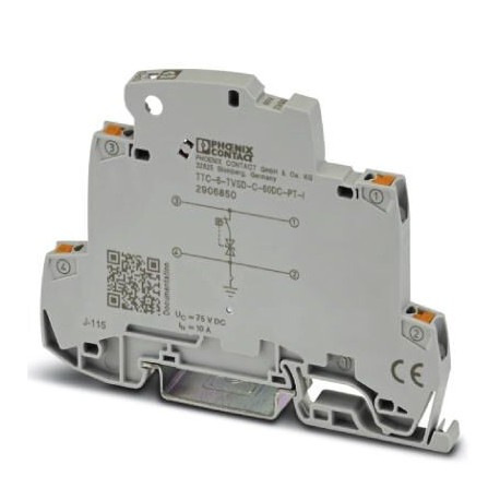 TTC-6-TVSD-C-60DC-PT-I 2906850 PHOENIX CONTACT Multa de proteção contra surtos integrado com indicador de st..