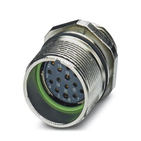 CA-1RS1N8A6Y00 1624017 PHOENIX CONTACT Conectores de encaixe para equipamentos parede frontal