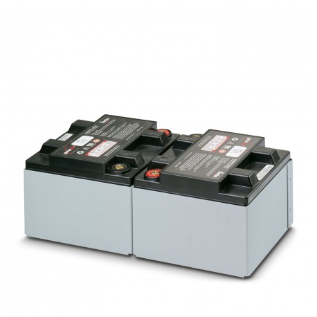 UPS-BAT-KIT-WTR 2X12V/26AH 2908369 PHOENIX CONTACT Fonte de alimentação ininterrupta da bateria de reposição