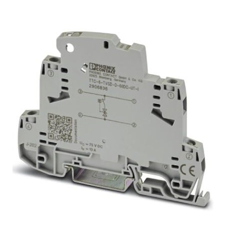 TTC-6-TVSD-D-60DC-UT-I 2906836 PHOENIX CONTACT Multa de proteção contra surtos integrado com indicador de st..