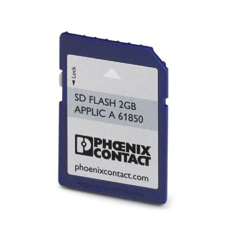 SD FLASH 2GB APPLIC A 61850 2400436 PHOENIX CONTACT Program / configuration memory