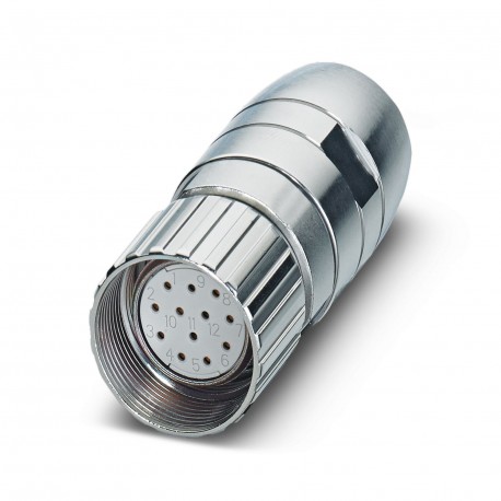 UC-09S1N8A80DU 1606258 PHOENIX CONTACT Conector enchufable para cables, recto, apantallado: sí, Bloqueo por ..