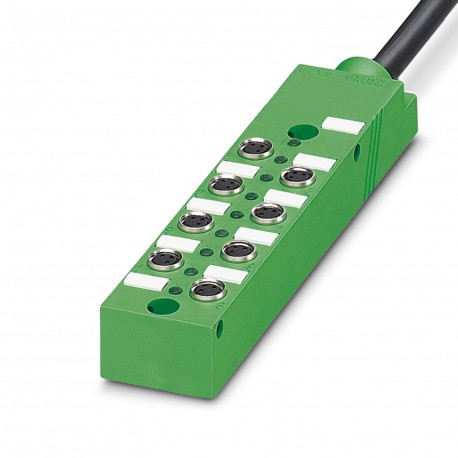 SACB- 8/3-L-1,5PUR-M8 1030880 PHOENIX CONTACT Caixa de sensor/atuador
