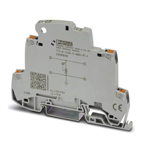 TTC-6-TVSD-C-48DC-PT-I 2906849 PHOENIX CONTACT Multa de proteção contra surtos integrado com indicador de st..