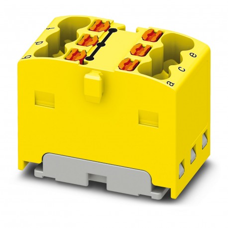 PTFIX 6X1,5 YE 3002768 PHOENIX CONTACT Bloco de distribuição