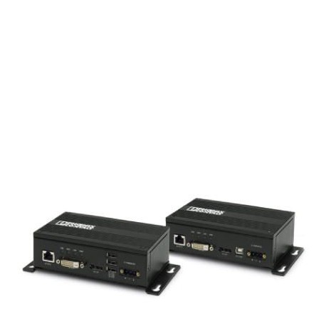 VL KVM EXTENDER 2404770 PHOENIX CONTACT Puede transmitirse las señales del teclado, vídeo y ratón a distanci..