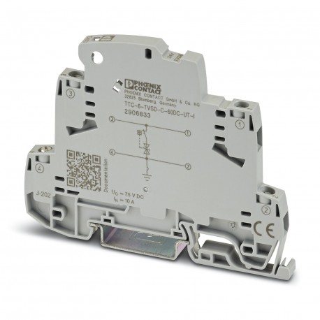 TTC-6-TVSD-C-60DC-UT-I 2906833 PHOENIX CONTACT Multa de proteção contra surtos integrado com indicador de st..