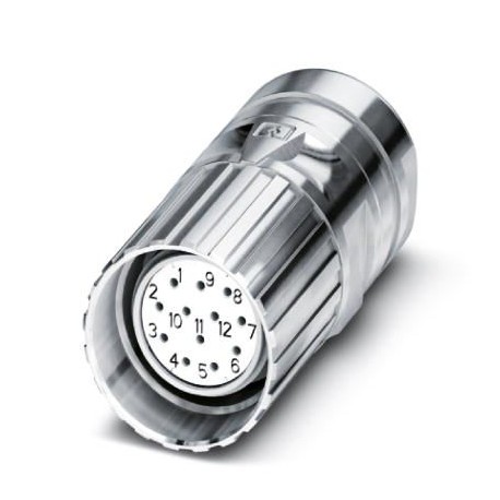 CA-12S2N8A8007 1622047 PHOENIX CONTACT M23, Conector para cables, serie: CA, recto, apantallado: sí, Bloqueo..