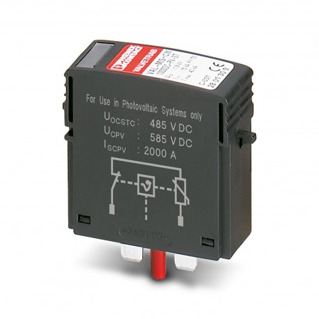 VAL-MS 1000DC-PV-ST/4 1019121 PHOENIX CONTACT Protección enchufable de repuesto para combinaciones de descar..