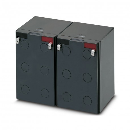 UPS-BAT-KIT-VRLA 2X12V/12AH 2908235 PHOENIX CONTACT Fonte de alimentação ininterrupta da bateria de reposição