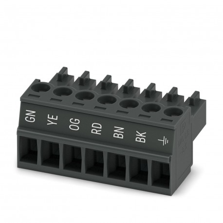 MC 1,5/ 7-ST-3,5 BK NZ687409 1992861 PHOENIX CONTACT Conector de placa de circuito impreso, sección nominal:..