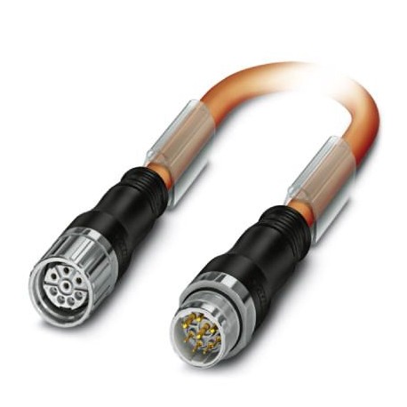 K-7E-M23 M9/6,0-D03/M23 F8 1627545 PHOENIX CONTACT Conector de encaixe de plástico moldado em ambos os lados