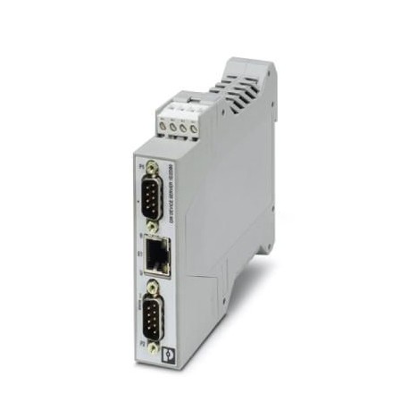 GW DEVICE SERVER 1E/2DB9 2702760 PHOENIX CONTACT Servidor de dispositivos serie para la conversión de datos ..