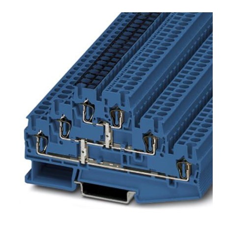 ST 2,5-3PV BU 1025465 PHOENIX CONTACT Borne multipiso, con empalmadores de potencial, tensión nominal: 500 V..
