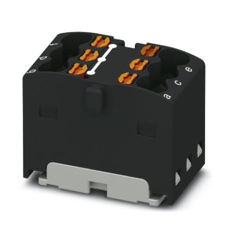 PTFIX 6X1,5-G BK 3002893 PHOENIX CONTACT Bloco de distribuição