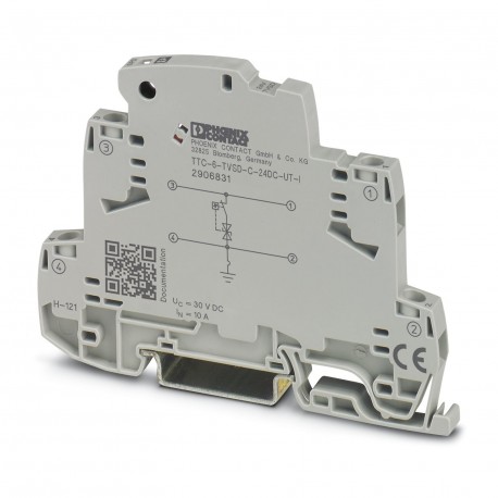 TTC-6-TVSD-C-24DC-UT-I 2906831 PHOENIX CONTACT Multa de proteção contra surtos integrado com indicador de st..