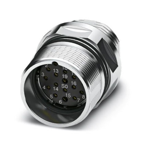 CA-1RS1N8A6L00 1623629 PHOENIX CONTACT Conectores de encaixe para equipamentos parede frontal