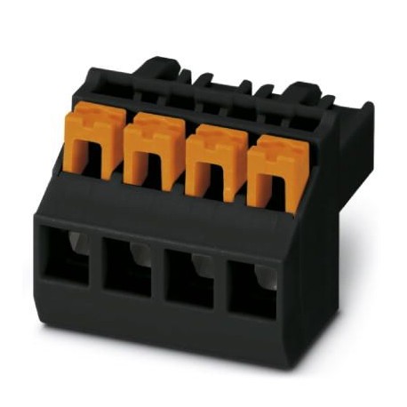 PSPT 2,5/ 4-ST BK 2202757 PHOENIX CONTACT Conector de placa de circuito impreso, sección nominal: 2,5 mm2, c..