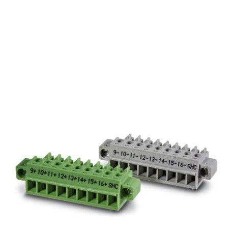 VIP/S/MC/KIT 9-16 2907267 PHOENIX CONTACT Un par de conectores con bornes de tornillo para conectar al módul..