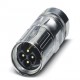 ST-7EP1N8A8003S 1607736 PHOENIX CONTACT Conector para cables, recto, SPEEDCON, M17, número de polos: 7+PE, t..