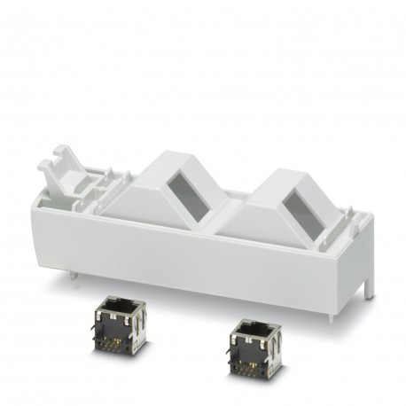ME PLC 40 CTRJ45 GY7035 VPE1 2202054 PHOENIX CONTACT Soporte de técnica de conexión para conexión RJ45, prem..
