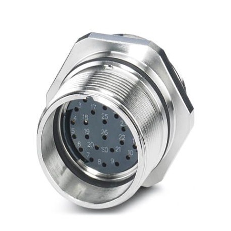 HC-26S1N8A6300 1623272 PHOENIX CONTACT Conectores de encaixe para equipamentos parede frontal