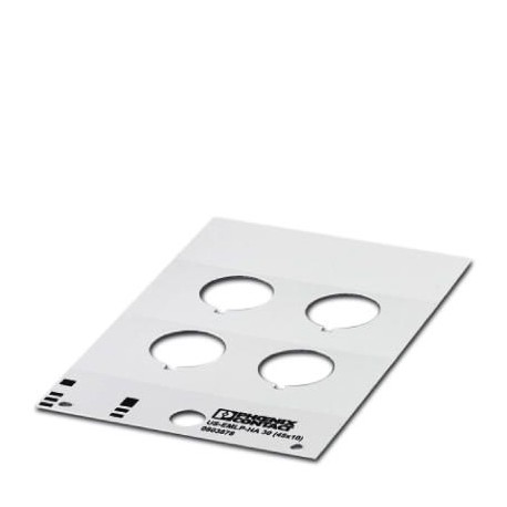 US-EMLP-HA 30 (45X10) 0803878 PHOENIX CONTACT Marcador de plástico, con orificio, Tarjeta, blanco, sin rotul..