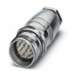 RC-12P1N127300 1596947 PHOENIX CONTACT Coupler connector, with Pg13.5 connection thread, straight, shielded:..