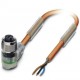 SAC-3P-10,0-PUR/M12FR-2L VW 1693885 - PHOENIX_CONTACT - Cable para sensores/actuadores - SAC-3P-10,0-PUR/M12FR-2L VW