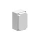 LPZM2E8 LOVATO METAL ENCLOSURE, 80X130X73MM, GREY COVER