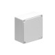 LPZM5E8 LOVATO METAL ENCLOSURE, 160X160X90MM, GREY COVER