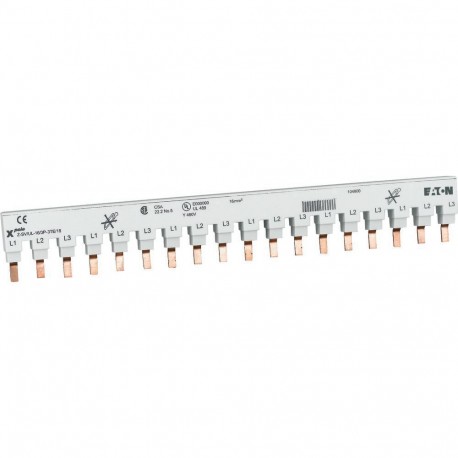 Z-SV/UL-16/1P-1TE/18 104894 Y7-104894 EATON ELECTRIC Phasenschiene, 1Ph, 16qmm, Stift, 18TE