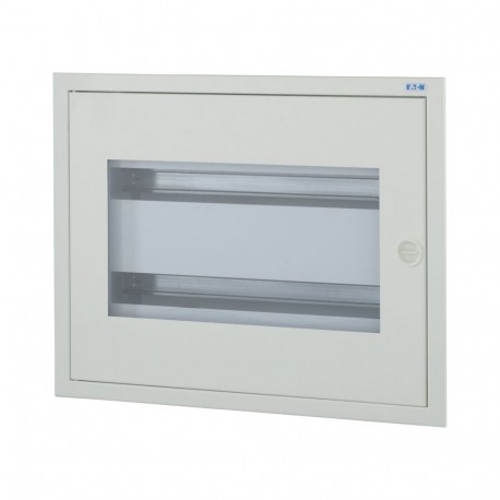 BF-UT-2/48-C 113691 Y7-113691 EATON ELECTRIC Complete flush-mounted flat distribution board with window, whi..