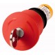 C22-PVS45P-MS1-K11 121618 EATON ELECTRIC Arrêt d'urgence, 45mm, MS1, 1F + 1O, LED rouge