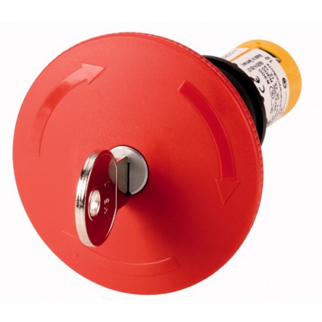 C22-PVS60P-MS1-K02 121621 EATON ELECTRIC Emergency-stop, 60mm, MS1, 2N/C, red