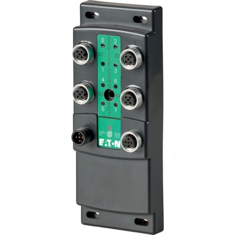 EU6E-SWD-8DX 174736 Y7-174736 EATON ELECTRIC Module-bloc SWD, module d'entrée/sortie IP69K, 8 entrées 24 V D..