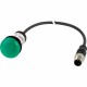 C22-L-G-24-P3 181620 Y7-181620 EATON ELECTRIC Indicator light green 24v with cable 0.5m and M12A plug